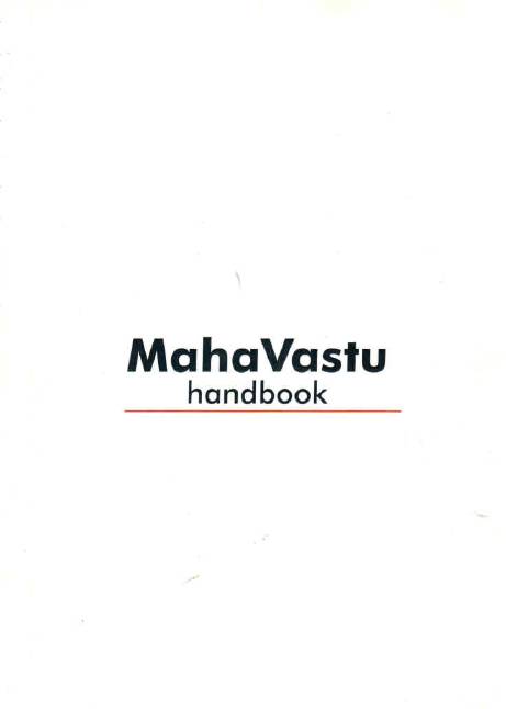 MahaVastu handbook cover